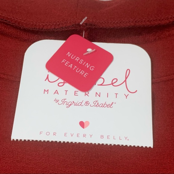 Isabell Maternity by Ingrid & Isabell (W)Top -Sz S - Picture 6 of 7
